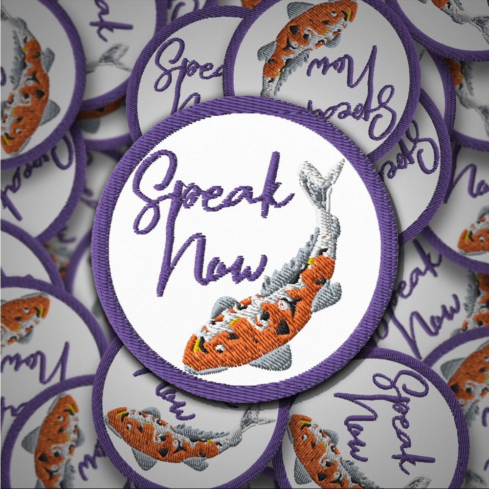 TAYLOR SWIFT- Speak Now (TV) Koi Fish guitar inspired patch, The Eras Tour